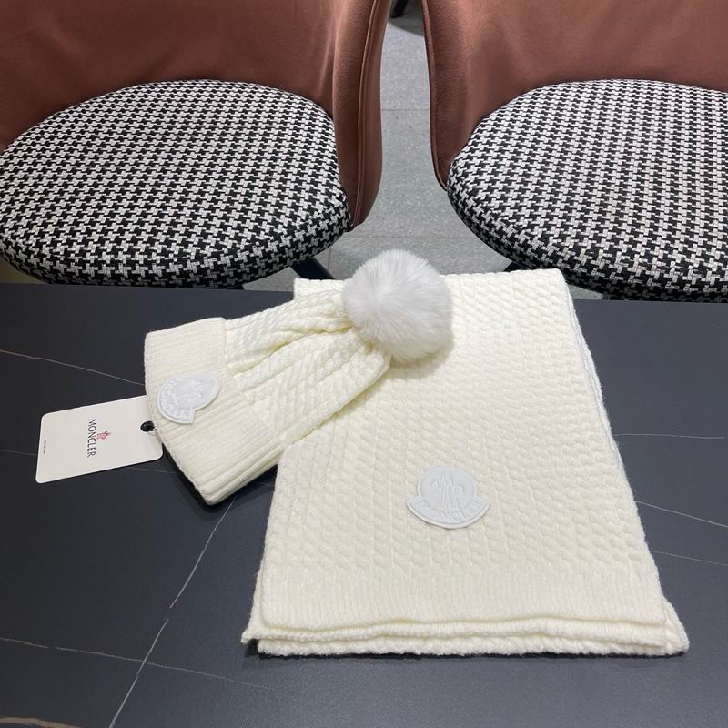 Moncler scarf hat (866)