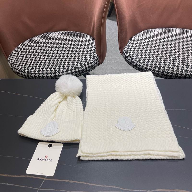 Moncler scarf hat (867)