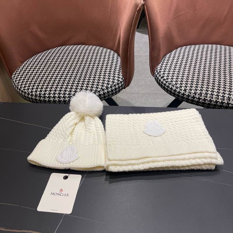 Moncler scarf hat (868)