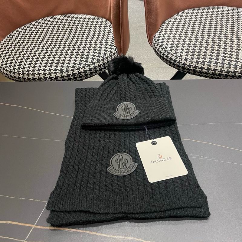Moncler scarf hat (871)