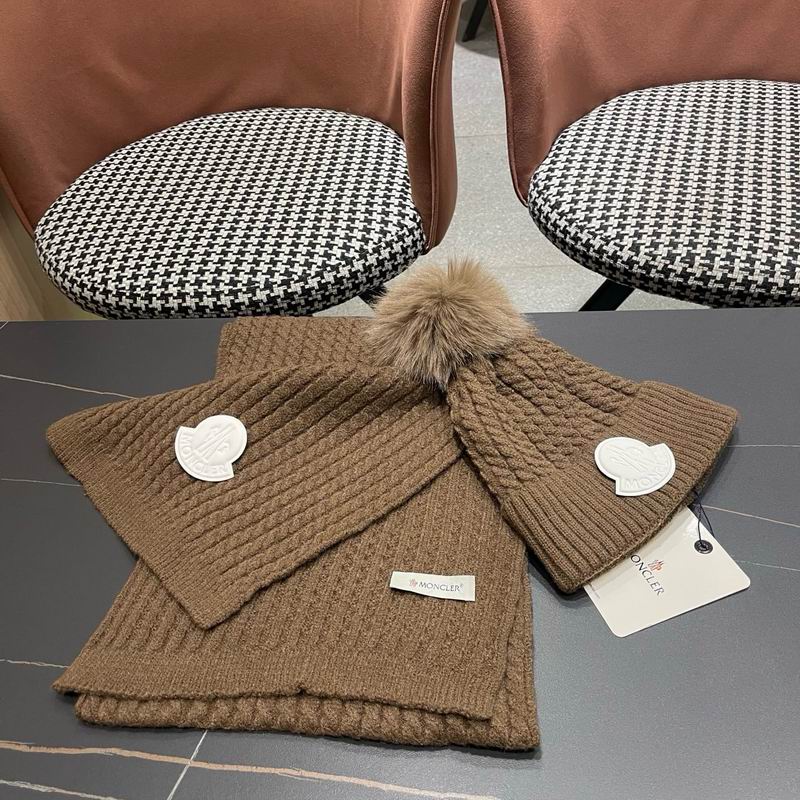 Moncler scarf hat (880)