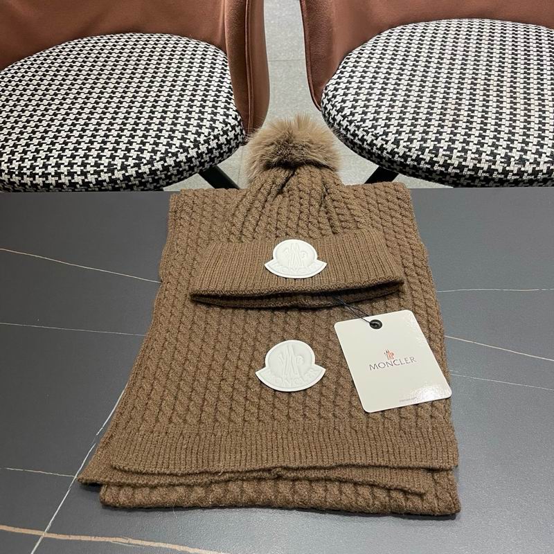 Moncler scarf hat (881)