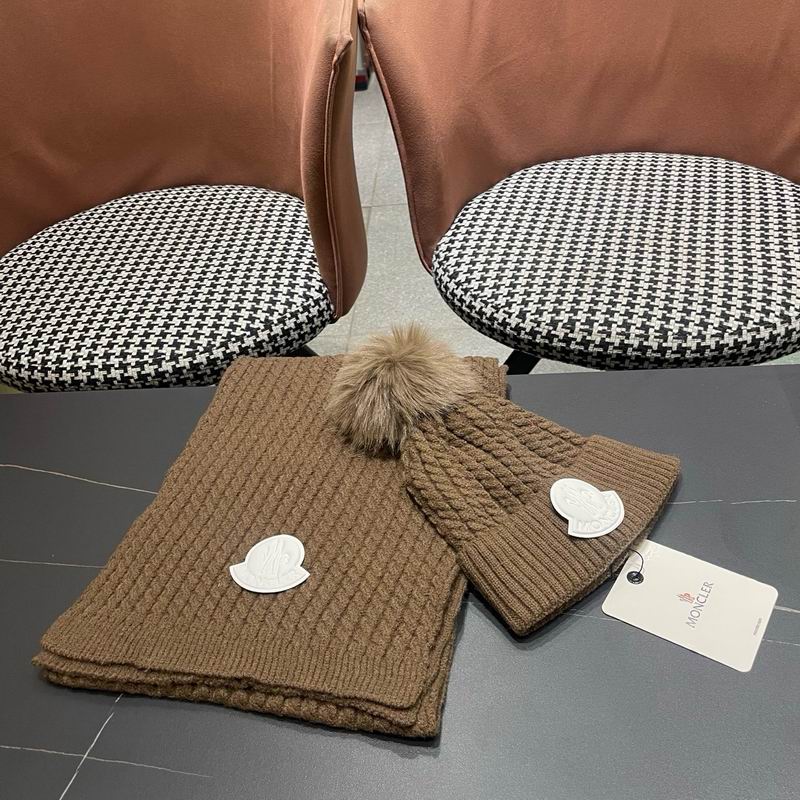 Moncler scarf hat (885)