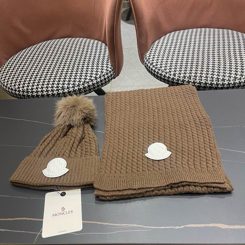 Moncler scarf hat (887)