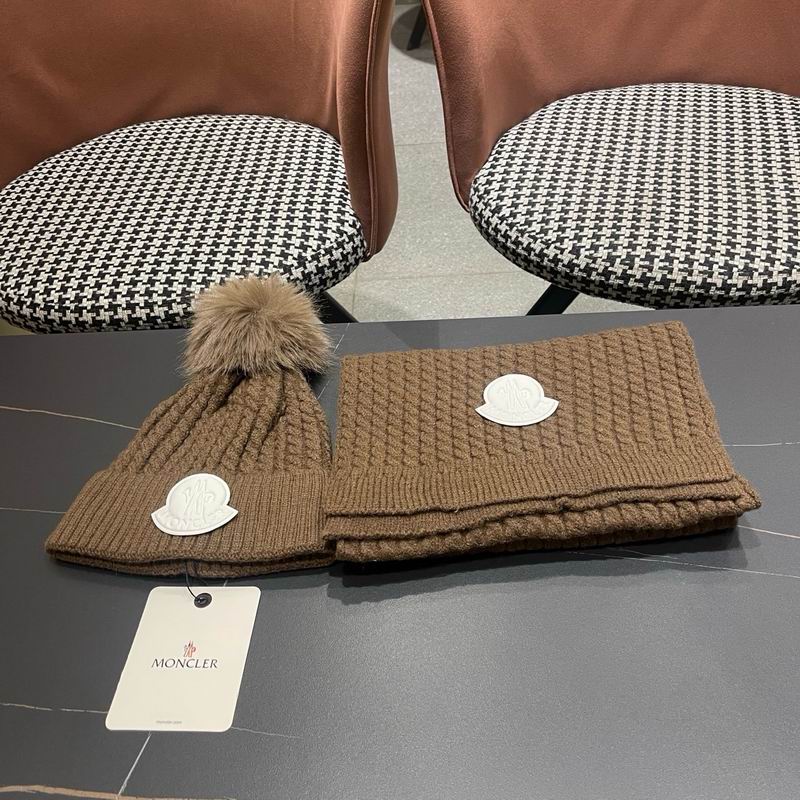 Moncler scarf hat (888)