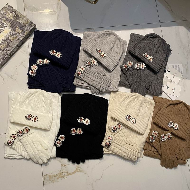 Moncler scarf hat gloves hm (30)