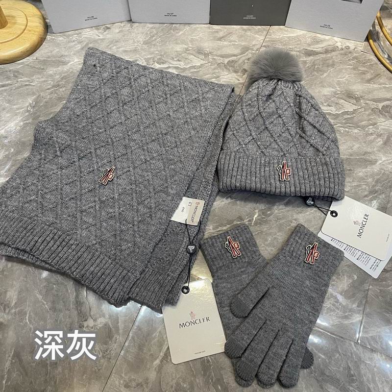 Moncler scarf hat gloves hm (33)