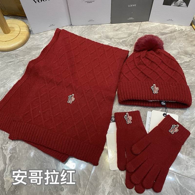Moncler scarf hat gloves hm (36)