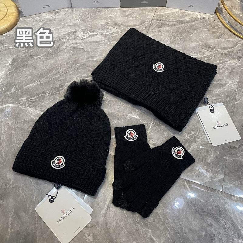 Moncler scarf hat gloves hm (42)