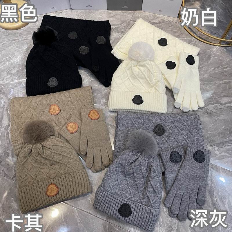 Moncler scarf hat gloves hm (55)