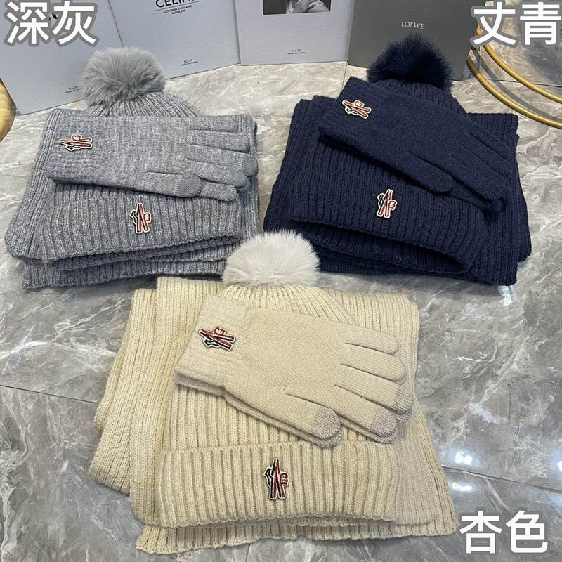 Moncler scarf hat gloves hm (63)