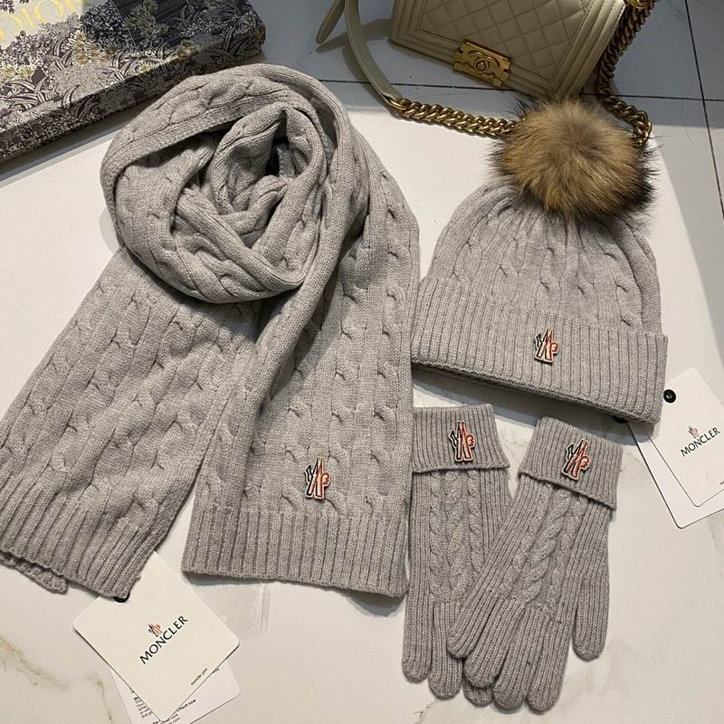 Moncler scarf hat gloves hm (72)