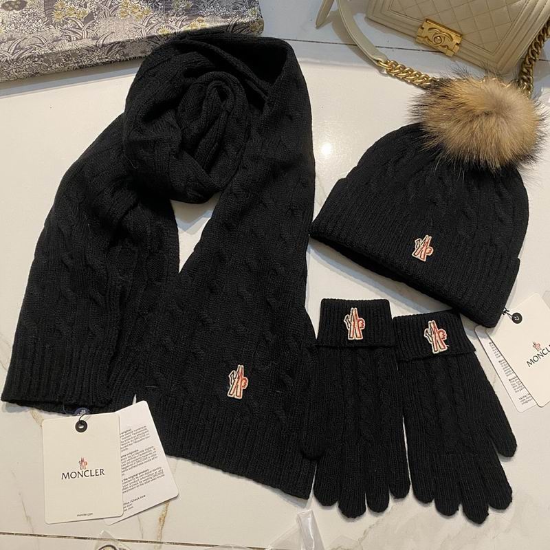 Moncler scarf hat gloves hm (75)