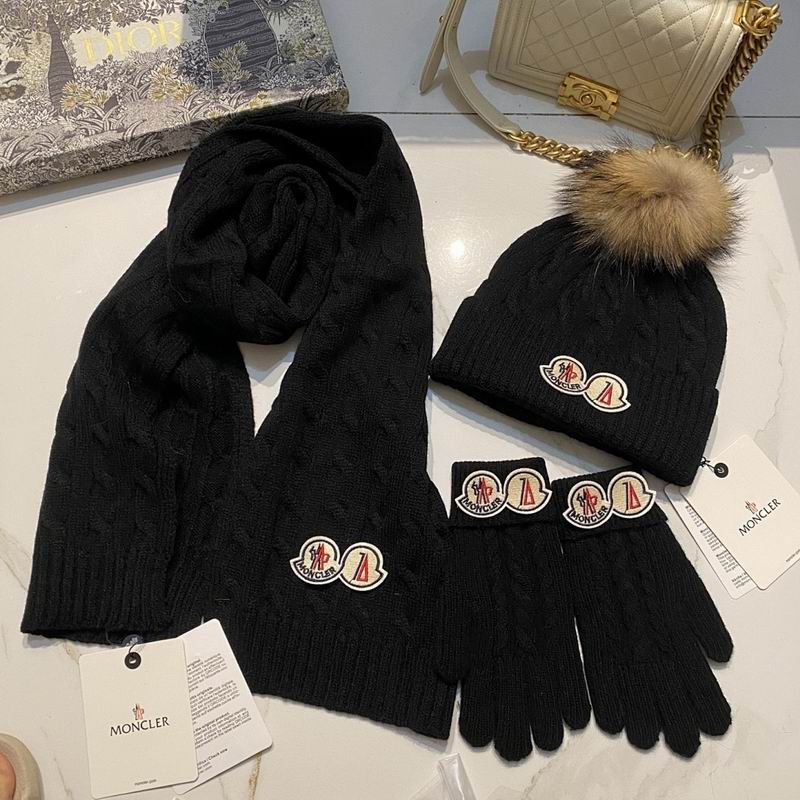 Moncler scarf hat gloves hm (87)