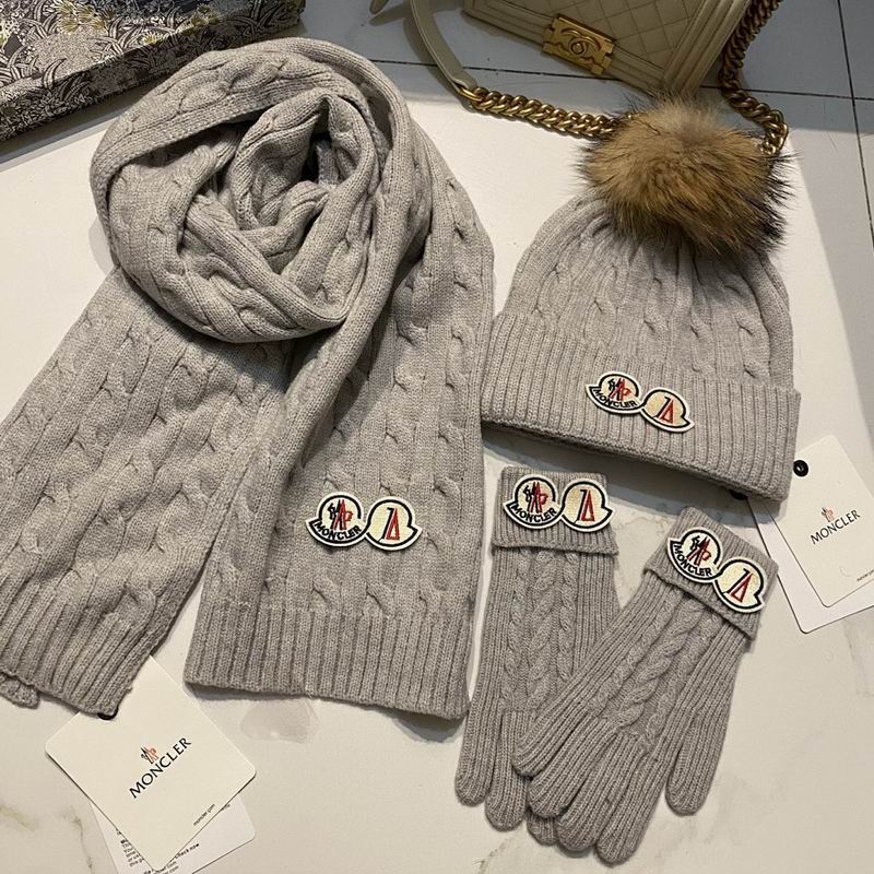 Moncler scarf hat gloves hm (90)