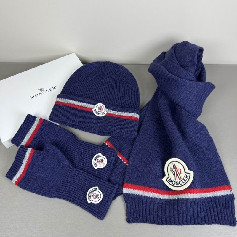 Moncler scarf hat gloves hm (93)