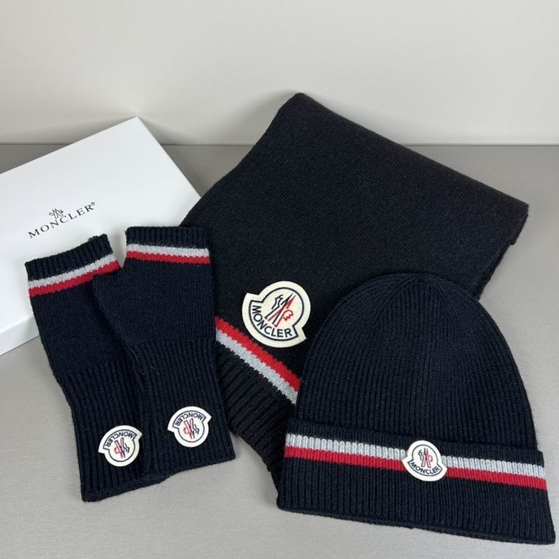 Moncler scarf hat gloves hm (98)