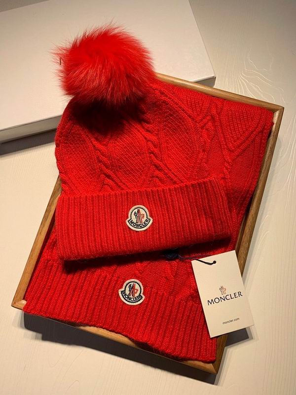 Moncler scarf hat hm (10)