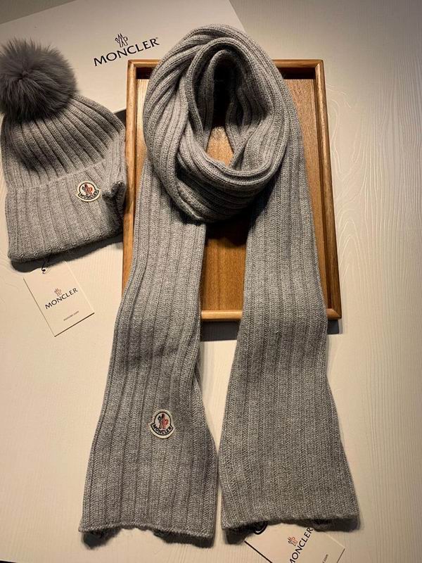 Moncler scarf hat hm (14)