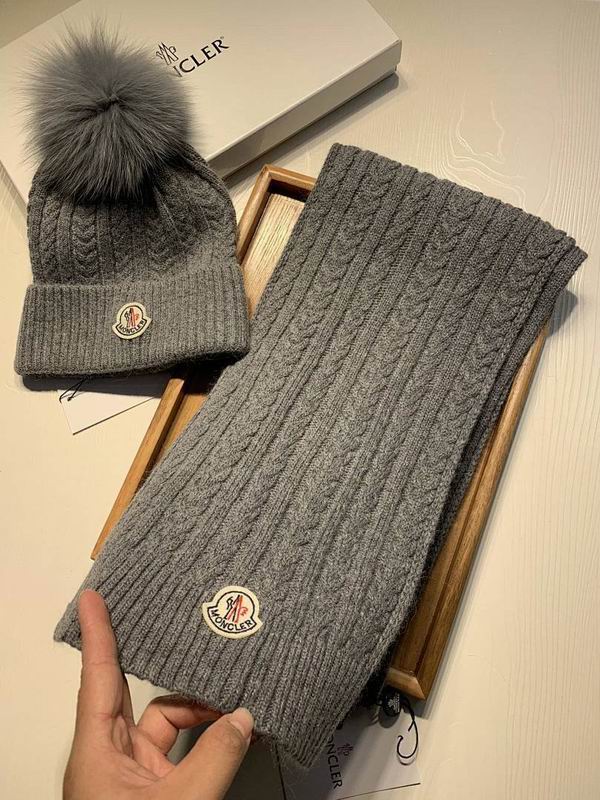 Moncler scarf hat hm (28)