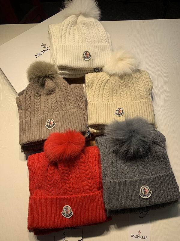 Moncler scarf hat hm (37)