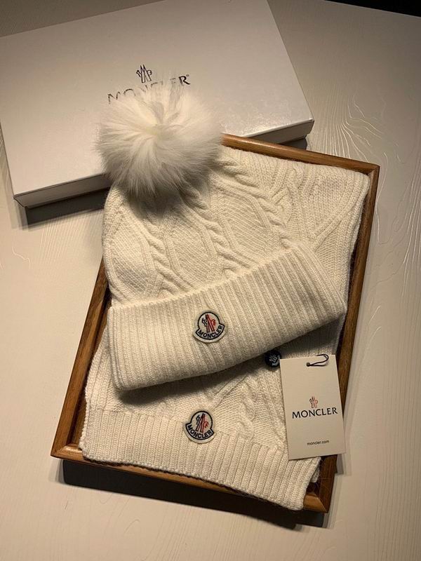 Moncler scarf hat hm (4)