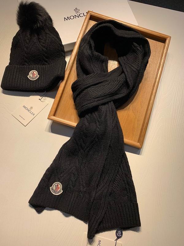 Moncler scarf hat hm (7)