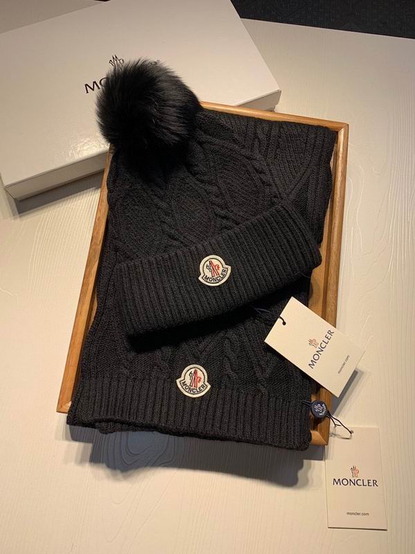 Moncler scarf hat hm (8)