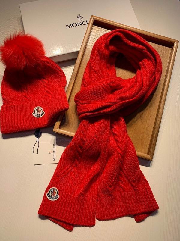 Moncler scarf hat hm (9)
