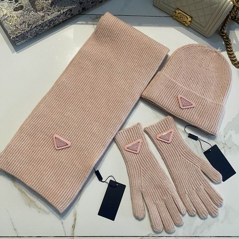 Prada Scarf Hat Gloves hm (23)