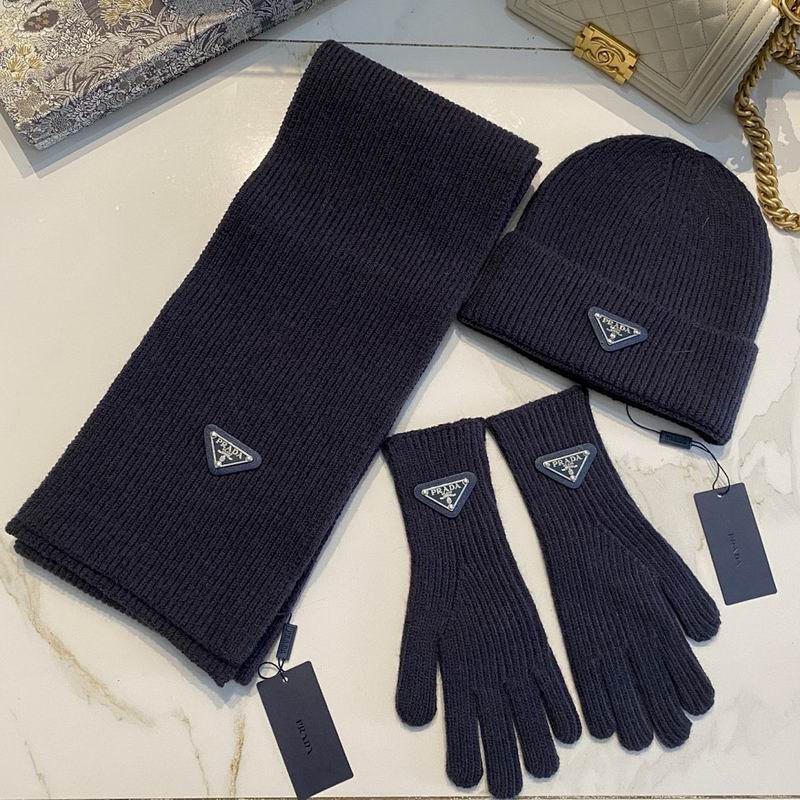 Prada Scarf Hat Gloves hm (26)