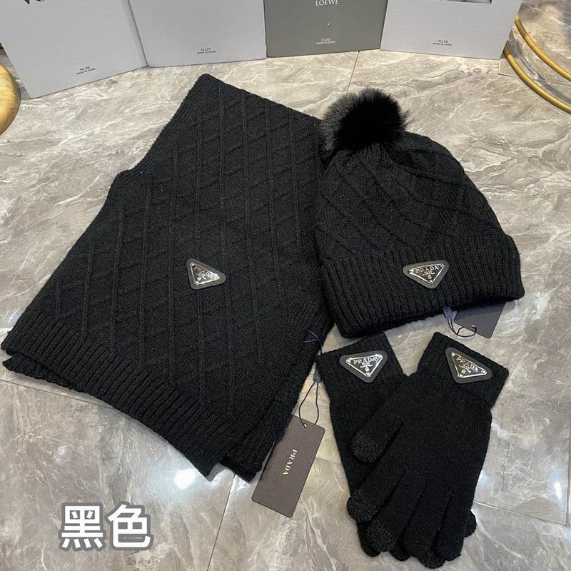 Prada Scarf Hat Gloves hm (31)