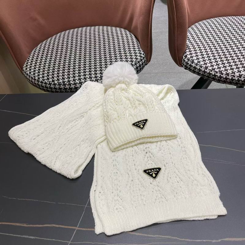 Prada scarf hat (219)