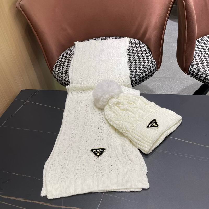 Prada scarf hat (220)