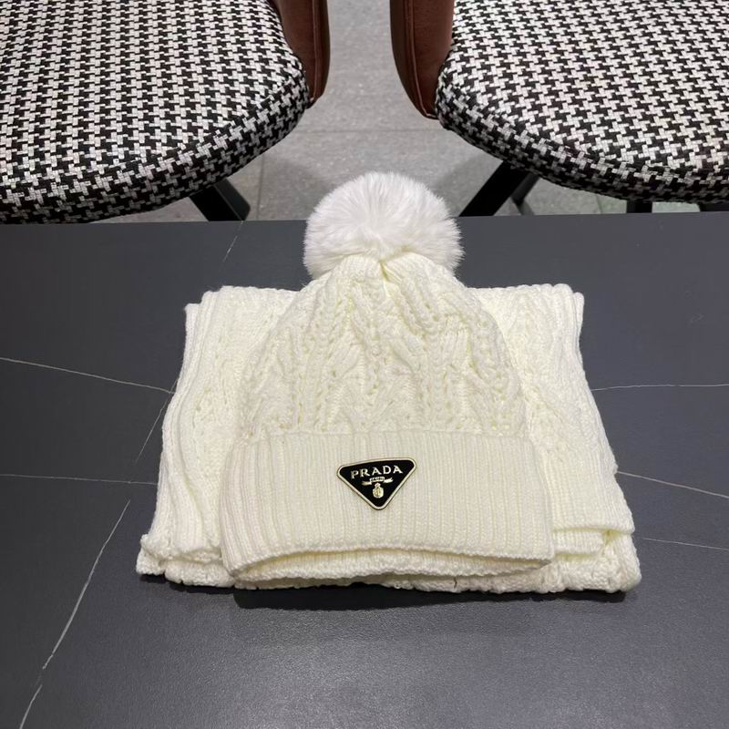 Prada scarf hat (224)