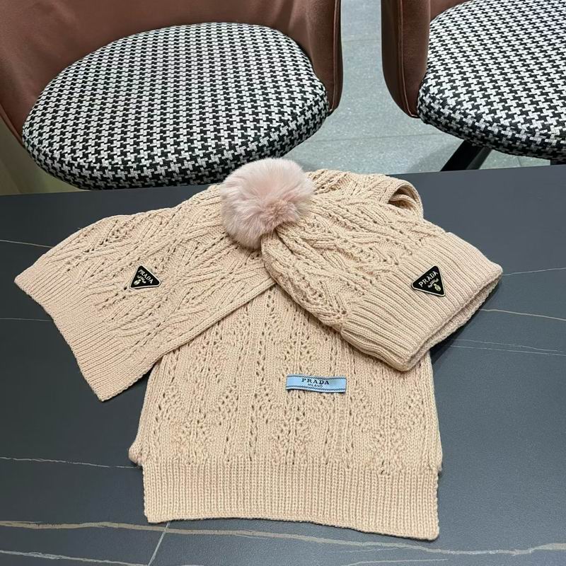Prada scarf hat (226)