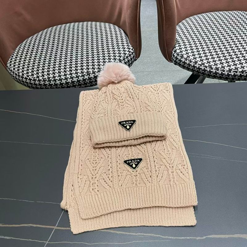 Prada scarf hat (227)