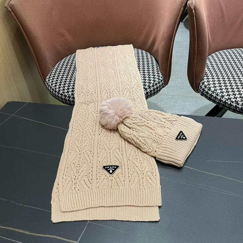 Prada scarf hat (228)
