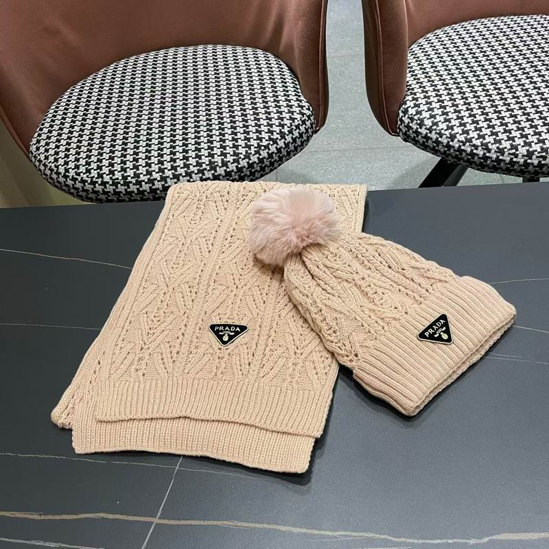 Prada scarf hat (230)