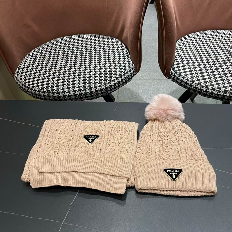 Prada scarf hat (231)