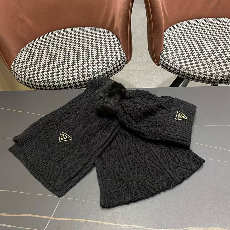 Prada scarf hat (237)