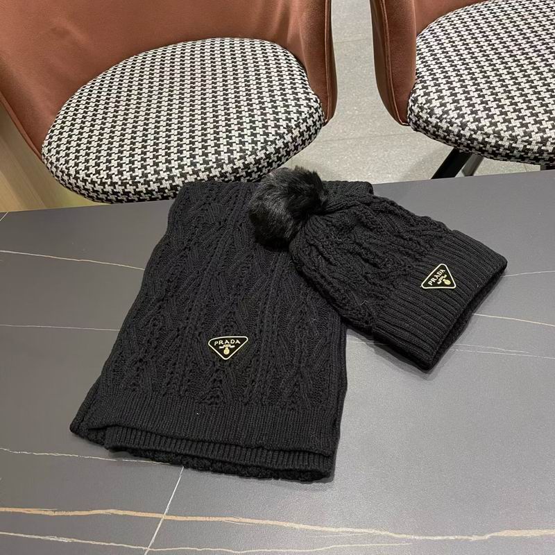 Prada scarf hat (239)
