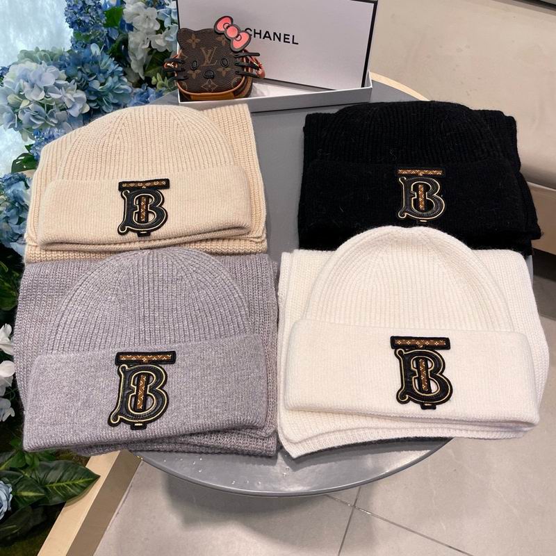 Burberry Scarf Hat (178)