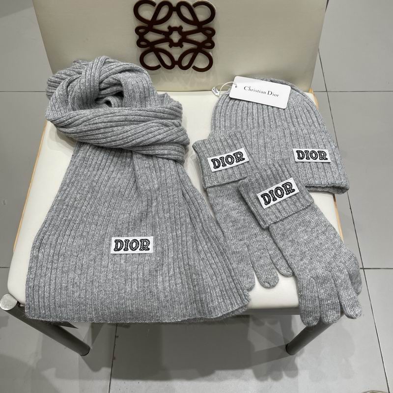 Dior Scarf Hat gloves (329)