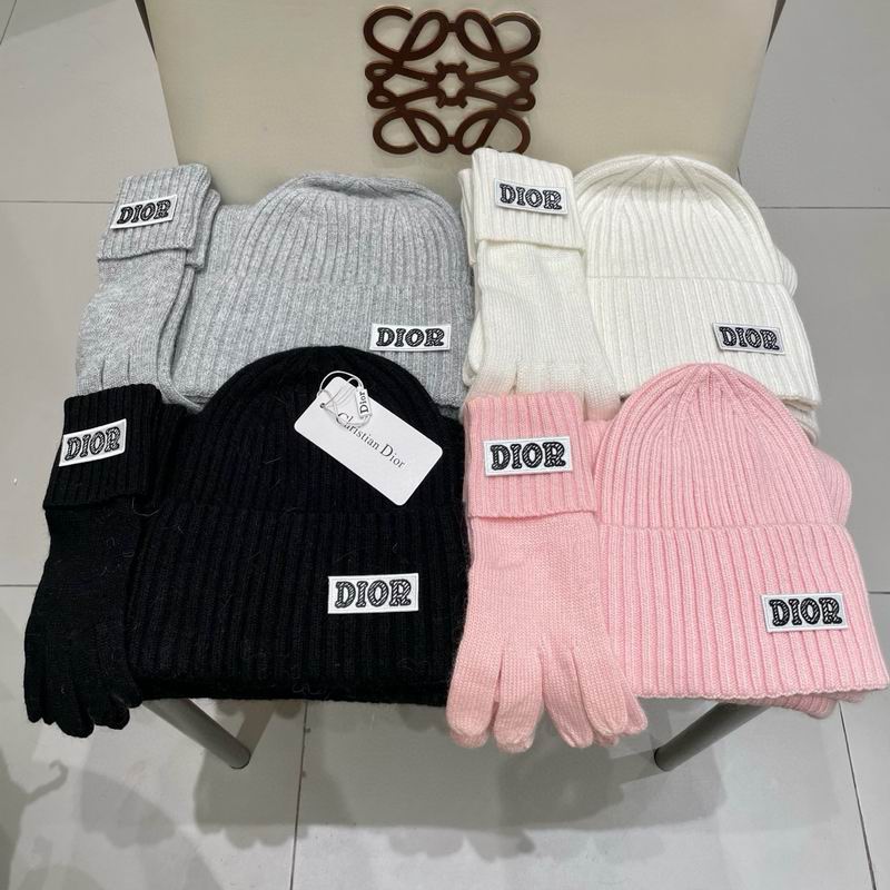 Dior Scarf Hat gloves (330)
