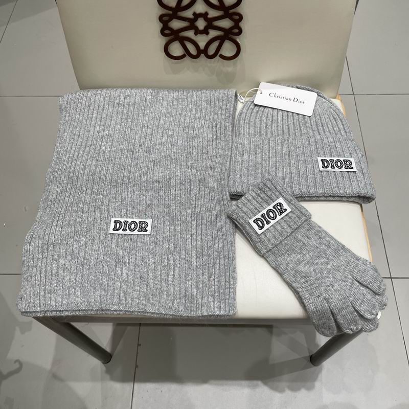 Dior Scarf Hat gloves (334)