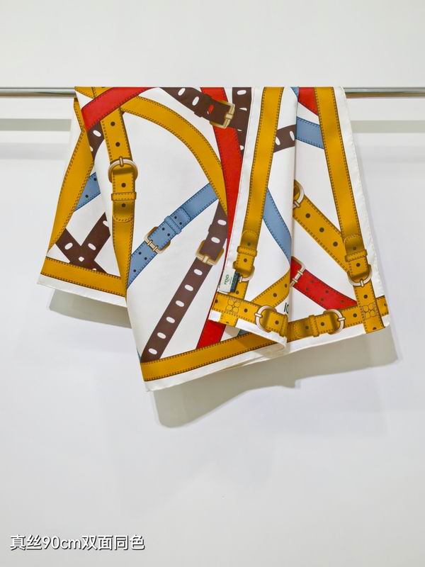 Fendi silk Scarf 90X90cm E06 (2)
