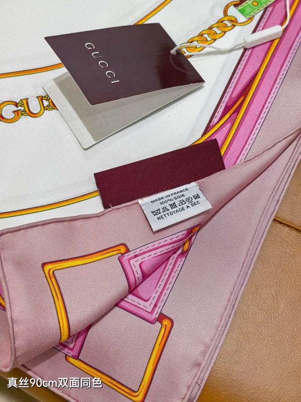 Gucci silk Scarf 90X90cm E05 (13)