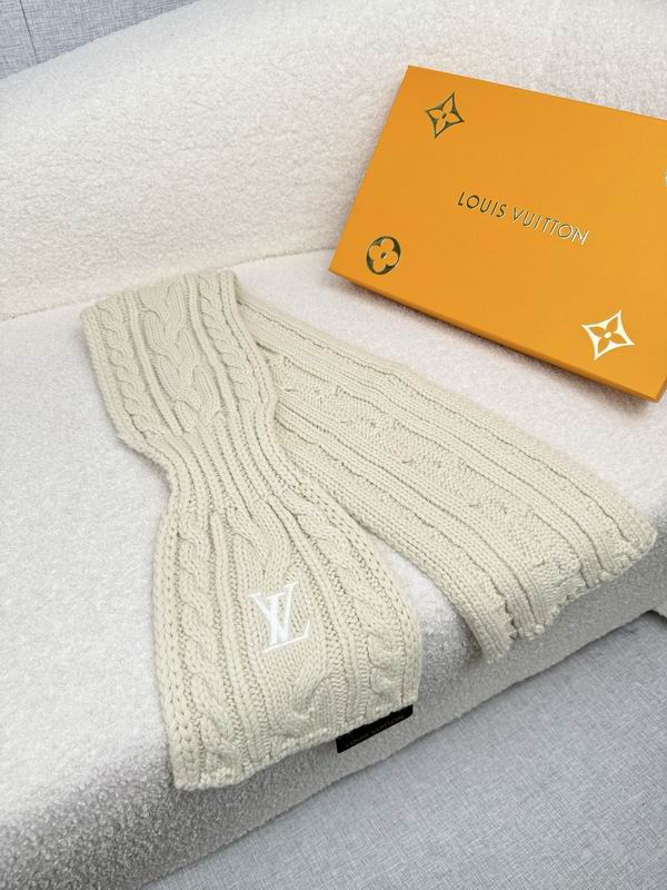 LV Scarf 30X180cm 100%羊毛 E10 (12)