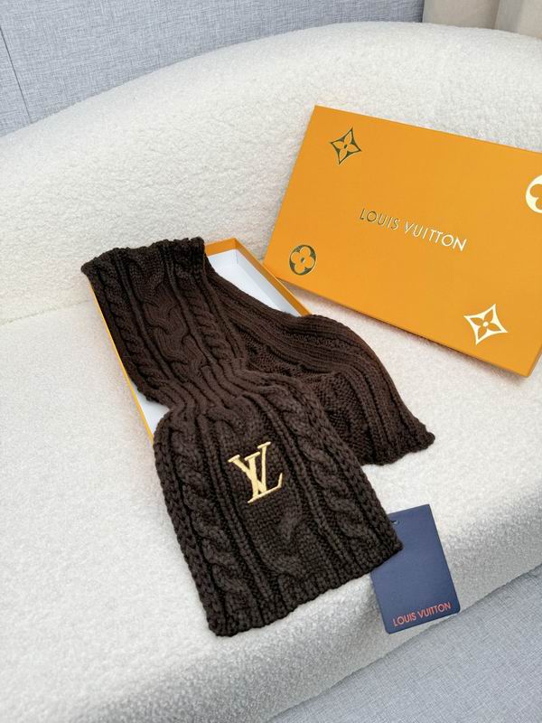 LV Scarf 30X180cm 100%羊毛 E10 (3)